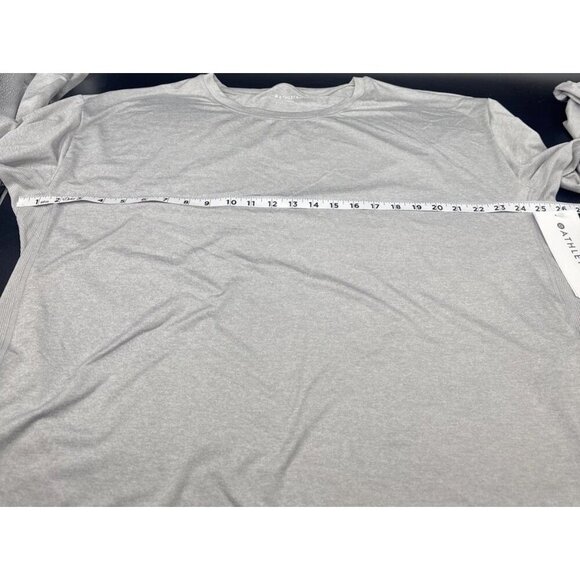 Athleta Women’s Athletic L/S Gray Uptempo Top Shirt Tee Thumbholes Sz 1X. NEW - Picture 11 of 12